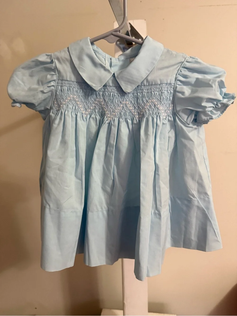 Vintage Little Angel Smocked Dress